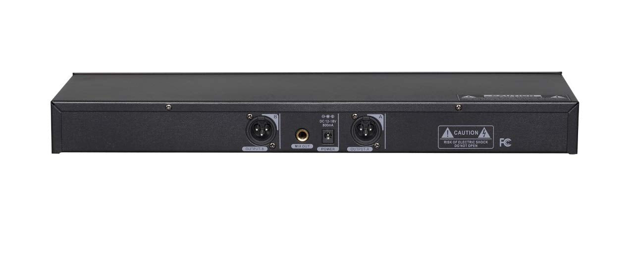 Gtd Audio 2X100 Channel Uhf Diversity Wireless Hand Held Microphone Karaoke Mic System F 36 (2 Hand Held Mics)